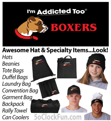 I'm Addicted Too Boxers - Black - (Hats & Specialty) - IAT-1042 - Hero Ground Zero