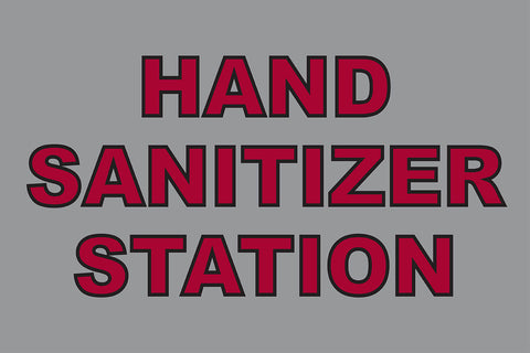 Poster/Sign - Hand Sanitizer Station