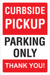 Poster/Sign - Curbside Pickup