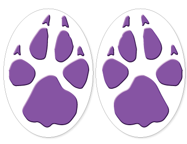 Sticker Feet  |  Animal Feet "Adult Dog" - Hero Ground Zero