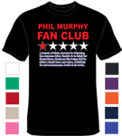 Phil Murphy Fan Club One Star Rating - T-Shirt