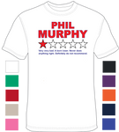 Phil Murphy Fan Club One Star Rating - T-Shirt