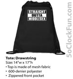 Straight Outta Middlesex - Black - (Hats & Specialty) - EMB-1001 - Hero Ground Zero