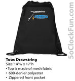 I'm Addicted Too Fishing (Hat & Specialty) - Black - IAT-1002 - Hero Ground Zero