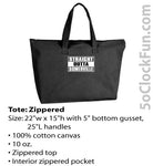 Straight Outta Somerville - Black - (Hats & Specialty) - EMB-1007 - Hero Ground Zero