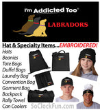 I'm Addicted Too Labradors - Black - (Hats & Specialty) - IAT-1043 - Hero Ground Zero