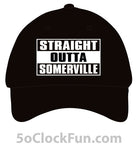 Straight Outta Somerville - Black - (Hats & Specialty) - EMB-1007 - Hero Ground Zero
