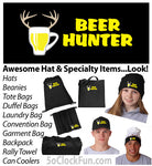 Beer Hunter - Hats & Specialty - BLACK - EMB-1003 - Hero Ground Zero