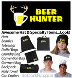 Beer Hunter - Hats & Specialty - BLACK - EMB-1003 - Hero Ground Zero