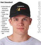 I'm Addicted Too Labradors - Black - (Hats & Specialty) - IAT-1043 - Hero Ground Zero
