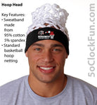Bridgewater Basketball - BLACK - (Hats & Specialty) - EMB-1004 - Hero Ground Zero