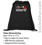 Bridgewater Basketball - BLACK - (Hats & Specialty) - EMB-1004 - Hero Ground Zero