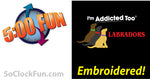 I'm Addicted Too Labradors - Black - (Relaxed Collection) - IAT-1043 - Hero Ground Zero