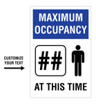 CUSTOM Poster/Sign - Max Occupancy V4
