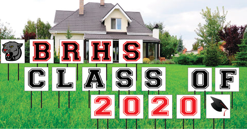 BRHS Class of 2020 - Bridgewater Raritan - Lawn Cards