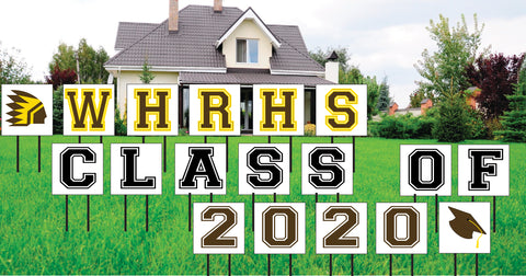 WHRHS Class of 2020 - Watchung Hills - Lawn Cards