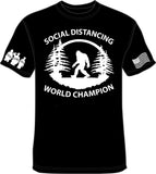 Big Foot Social Distancing World Champion - Hero Ground Zero
