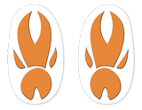 Sticker Feet  |  Alien Feet " Immortal " - Hero Ground Zero