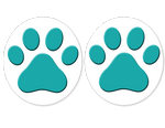 Sticker Feet  |  Animal Feet " Puppy Paws " - Hero Ground Zero