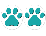 Sticker Feet  |  Animal Feet " Puppy Paws " - Hero Ground Zero