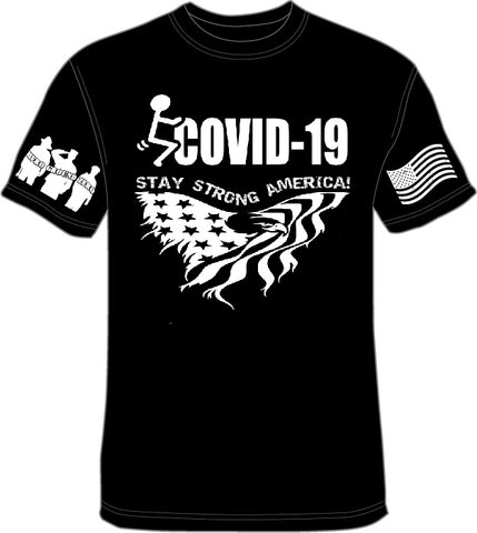 Fuck Covid Stay Strong America Eagle - Hero Ground Zero