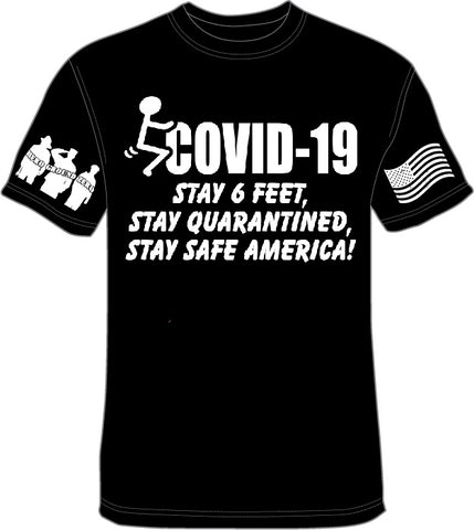 Fuck Covid Stay Safe America - Hero Ground Zero