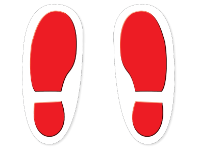 Sticker Feet  |  Shoe Feet " Basic Shoe " - Hero Ground Zero