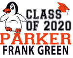 CUSTOM Parker Elementary School Graduation Sign