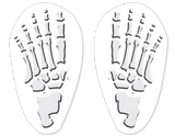 Sticker Feet  |  Human Feet " Breakin' Bones " - Hero Ground Zero