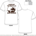 Support The Right To Arm Bears - Shirt - DTG-1011 - Hero Ground Zero