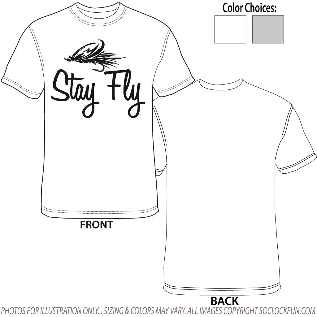 Stay Fly - Fishing Shirt - DTG-1013