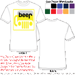 Shirt - Beer Jeep - C-1237 - Hero Ground Zero