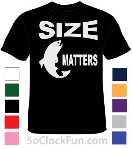Size Matters - Fishing Ver. 1 - SHIRT - HTS-1009 - Hero Ground Zero