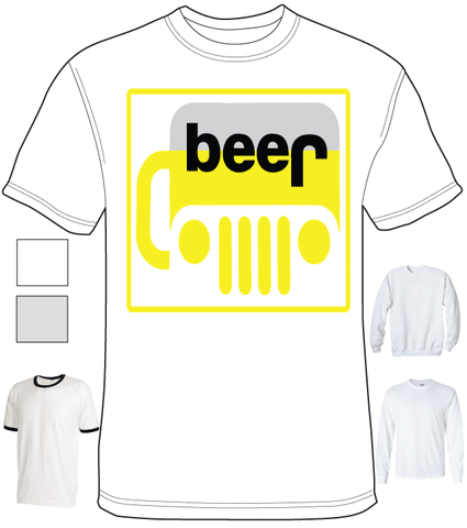 Shirt - Beer Jeep - C-1237 - Hero Ground Zero