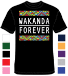 Wakanda Forever - Black Panther - Shirt - HTF-3092 - Hero Ground Zero