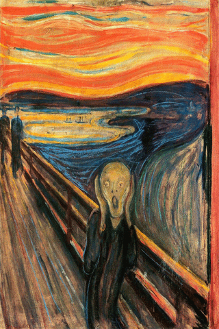 Poster - Edvard Munch - The Scream - POS-1011 - Hero Ground Zero