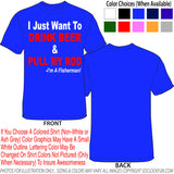 Shirt - I Just Want To Drink Beer - a-3118 - Hero Ground Zero
